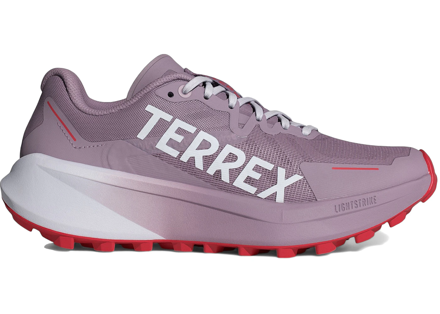 adidas Terrex Agravic 3 Trail Preloved Fig Cloud White Pure Ruby 
