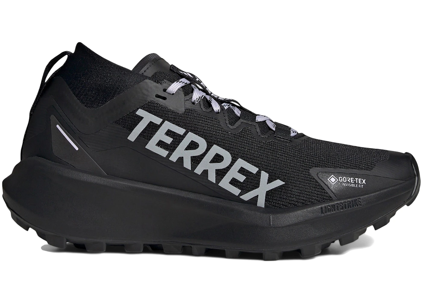 adidas Terrex Agravic Gore-Tex Trail Core Black Silver Dawn Grey Two 