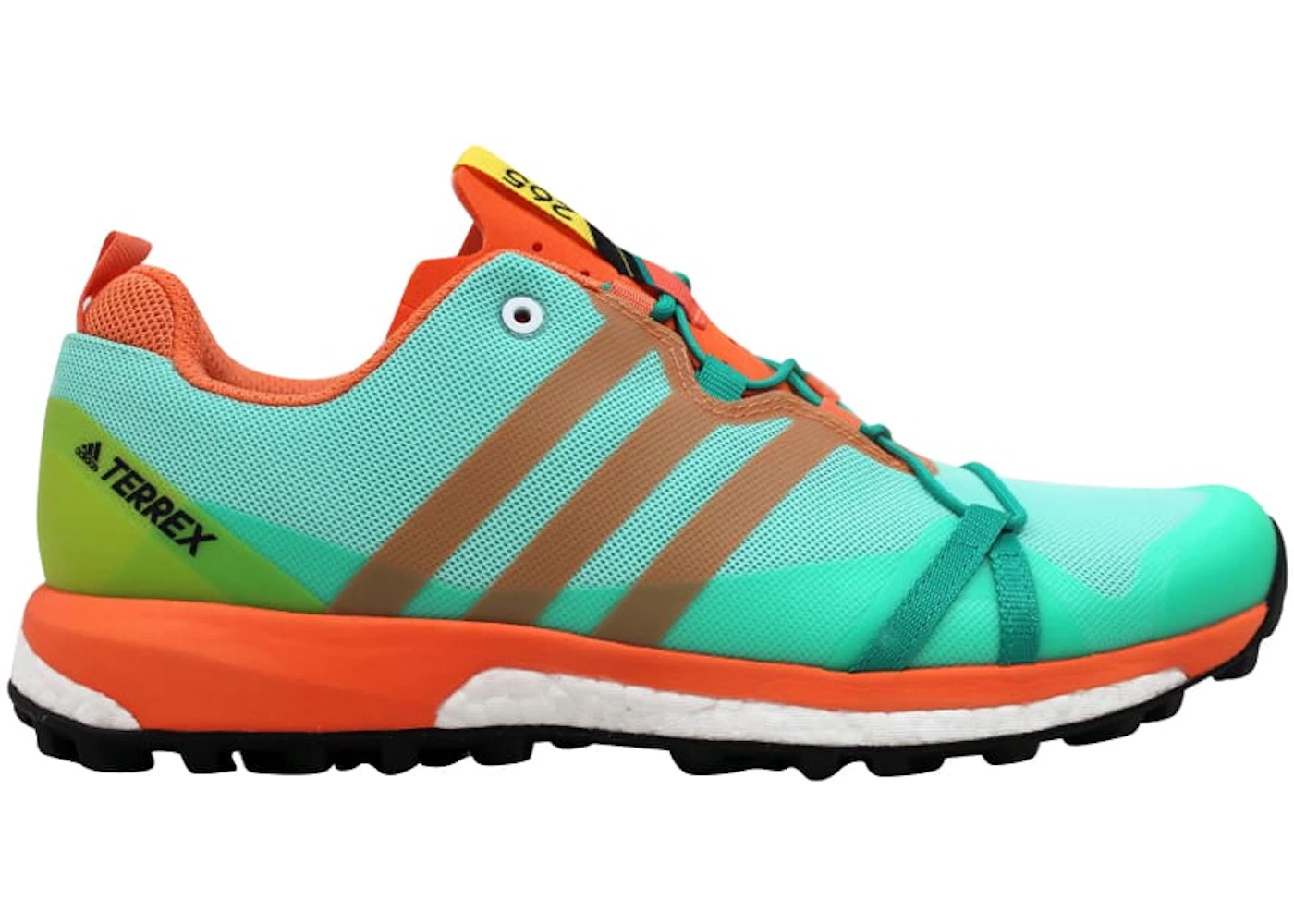 adidas Terrex Agravic Core Green/Black-Easy Orange 