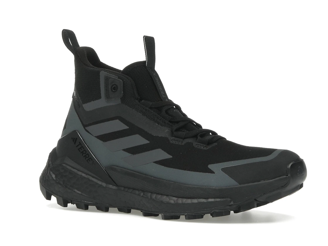 Vue 4 de adidas Terrex Free Hiker 2 Core Black Grey 