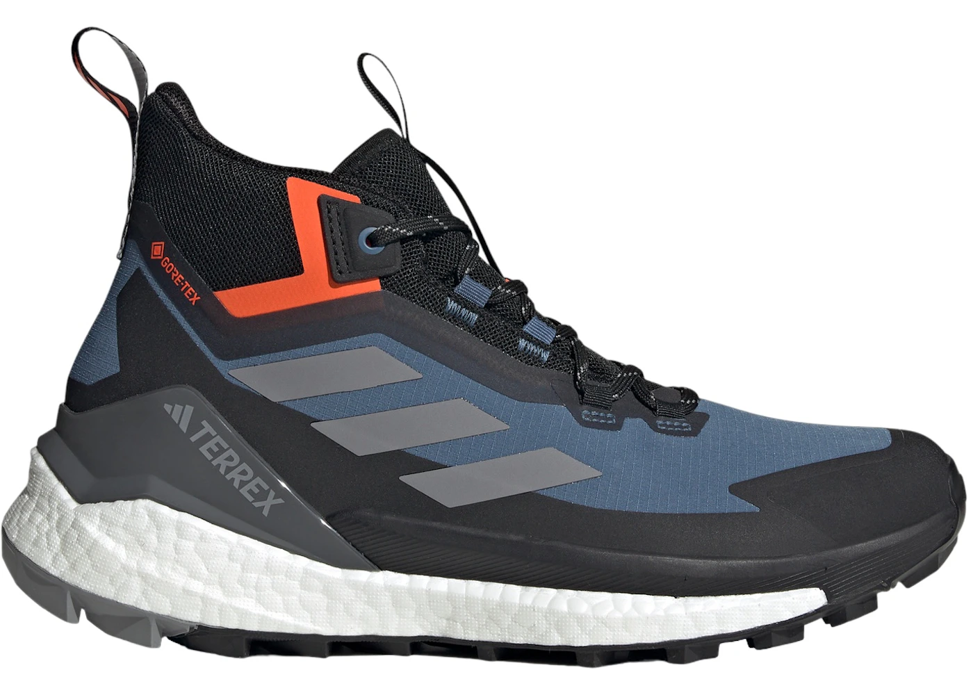 adidas Terrex Free Hiker Gore-Tex 2.0 Wonder Steel Grey Impact Orange