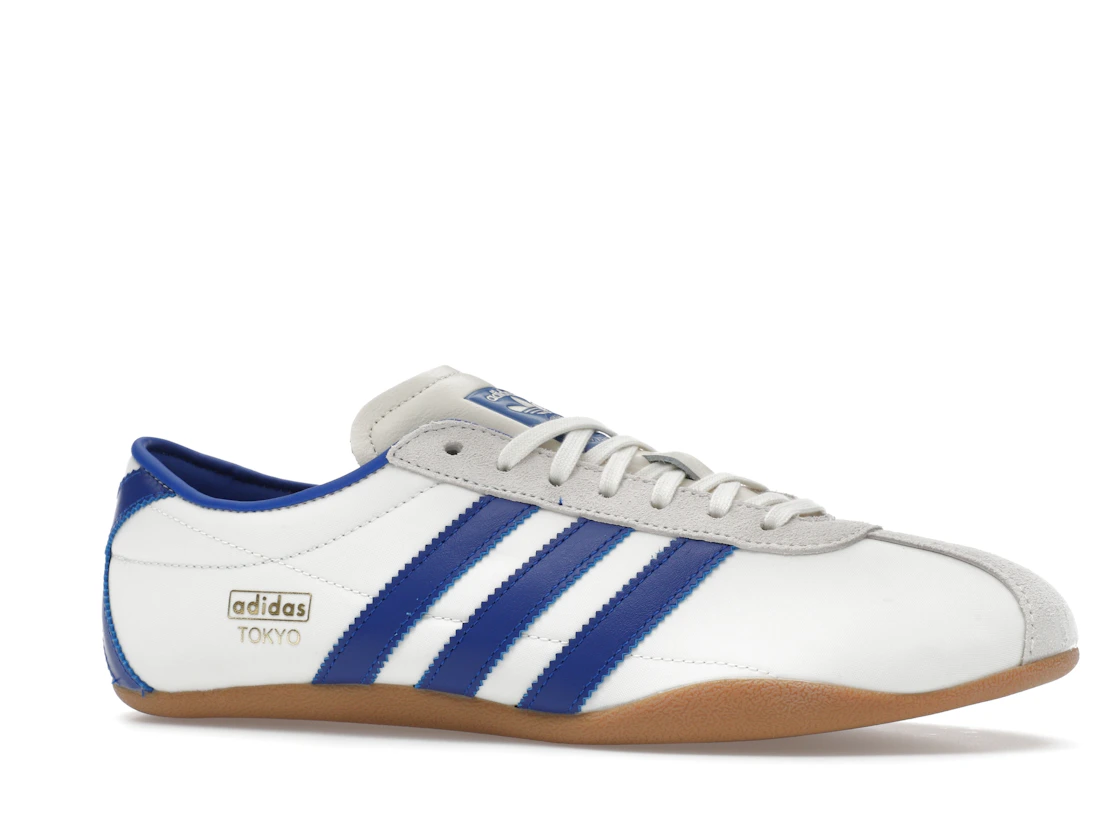 Vue 3 de adidas Tokyo Off White Royal Blue Gold Metallic 