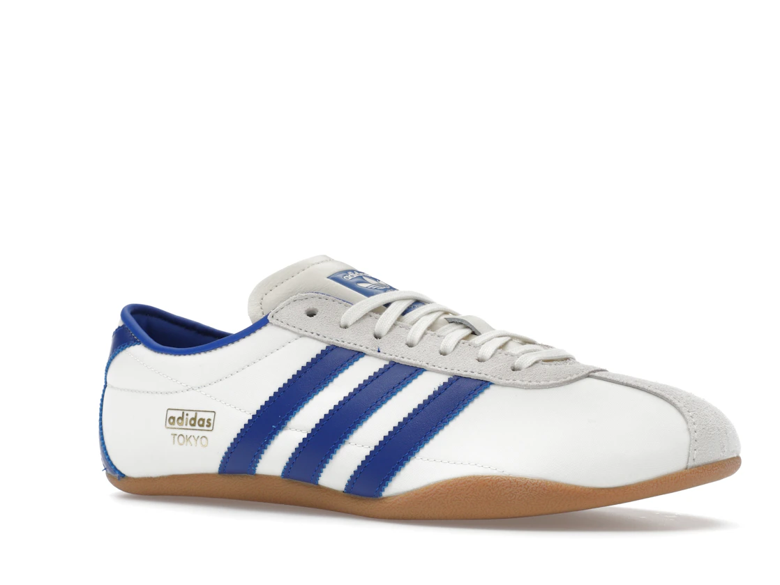 Vue 4 de adidas Tokyo Off White Royal Blue Gold Metallic 