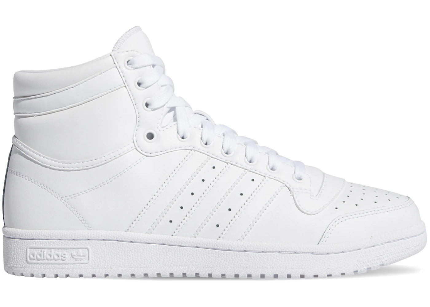 adidas Top Ten Hi Triple White