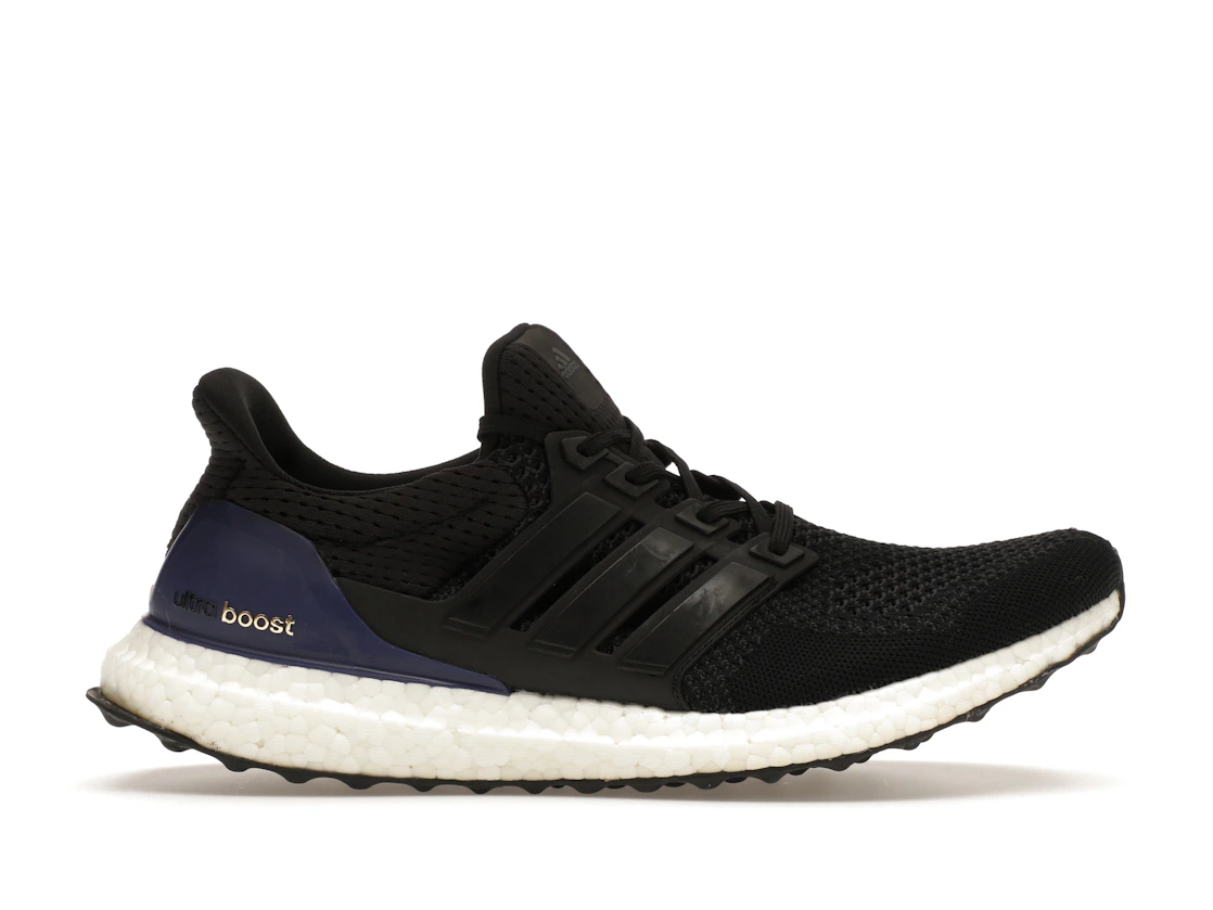 Vue 1 de adidas Ultra Boost 1.0 OG Black Gold Purple