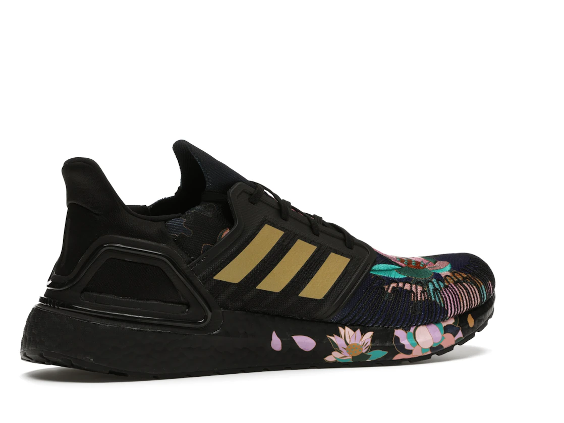 Vue 34 de adidas Ultra Boost 20 Chinese New Year Black (2020)