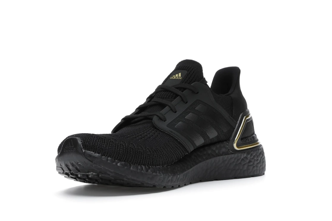 Vue 14 de adidas Ultra Boost 20 Core Black Gold Metallic