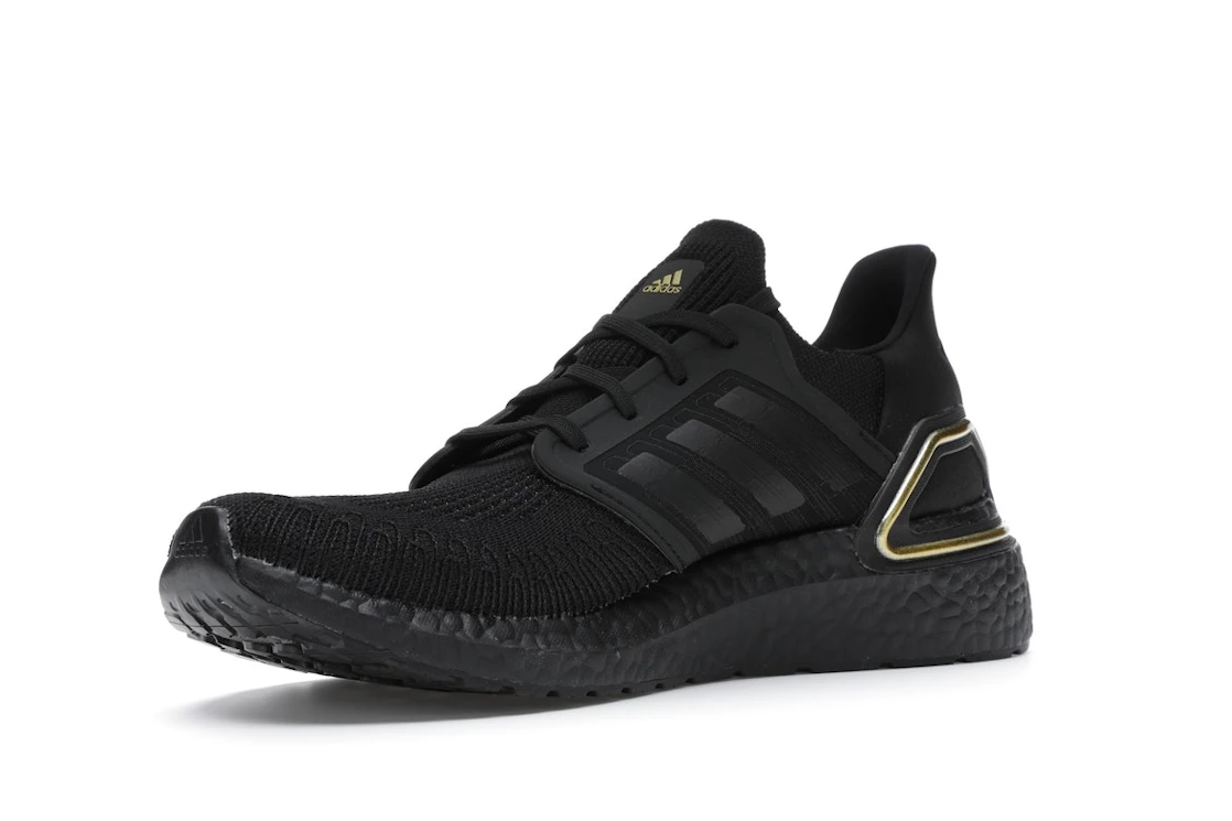 Vue 15 de adidas Ultra Boost 20 Core Black Gold Metallic