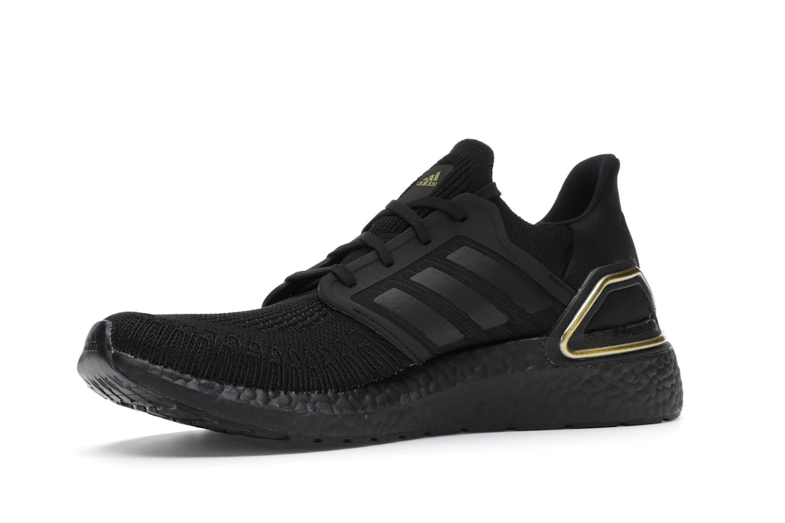 Vue 16 de adidas Ultra Boost 20 Core Black Gold Metallic