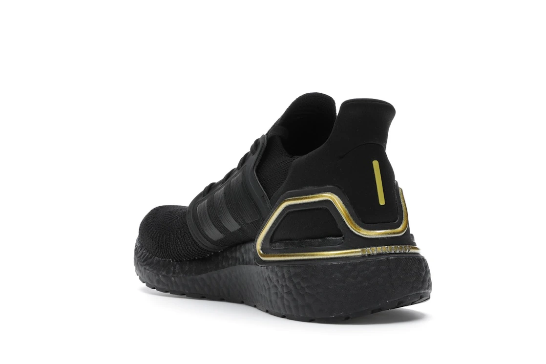 Vue 25 de adidas Ultra Boost 20 Core Black Gold Metallic