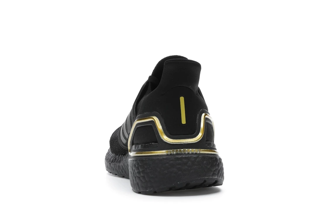 Vue 27 de adidas Ultra Boost 20 Core Black Gold Metallic