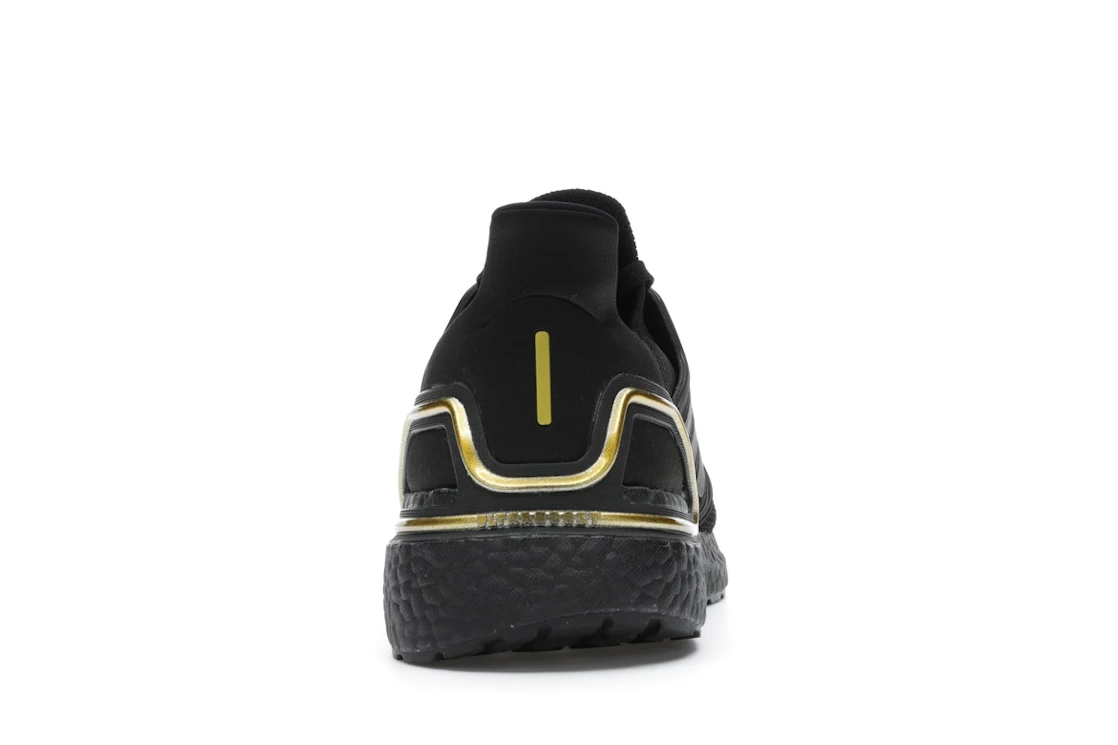 Vue 28 de adidas Ultra Boost 20 Core Black Gold Metallic