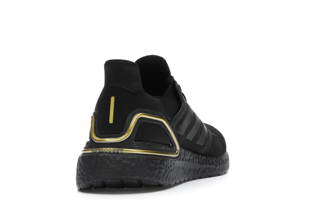 Vue 30 de adidas Ultra Boost 20 Core Black Gold Metallic