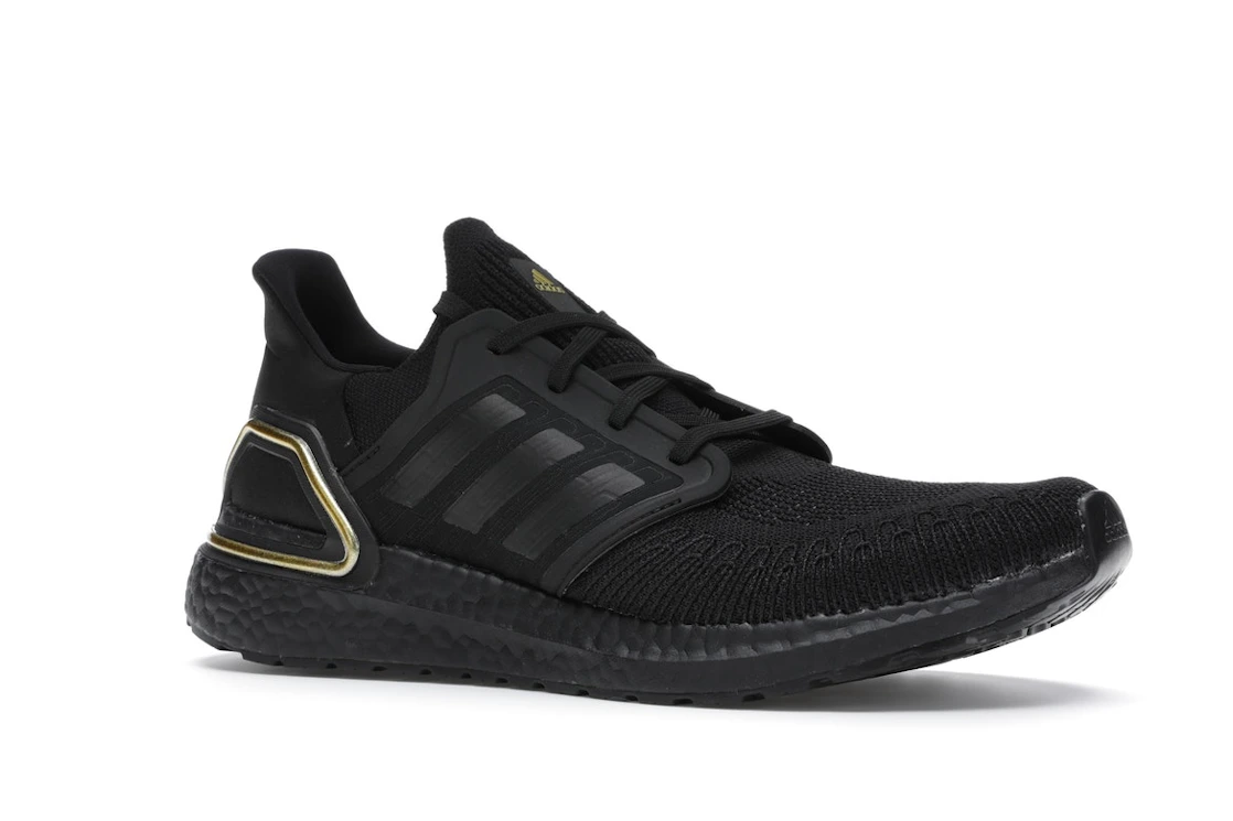 Vue 4 de adidas Ultra Boost 20 Core Black Gold Metallic