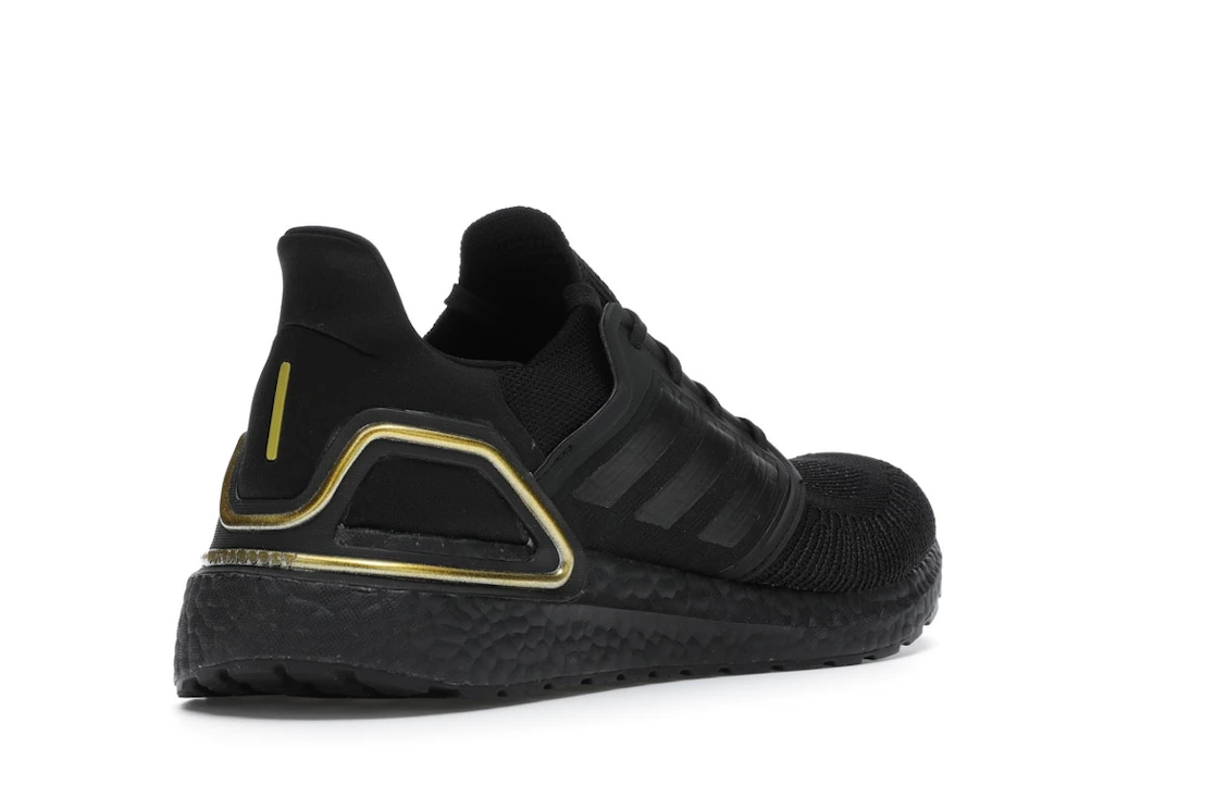 Vue 32 de adidas Ultra Boost 20 Core Black Gold Metallic