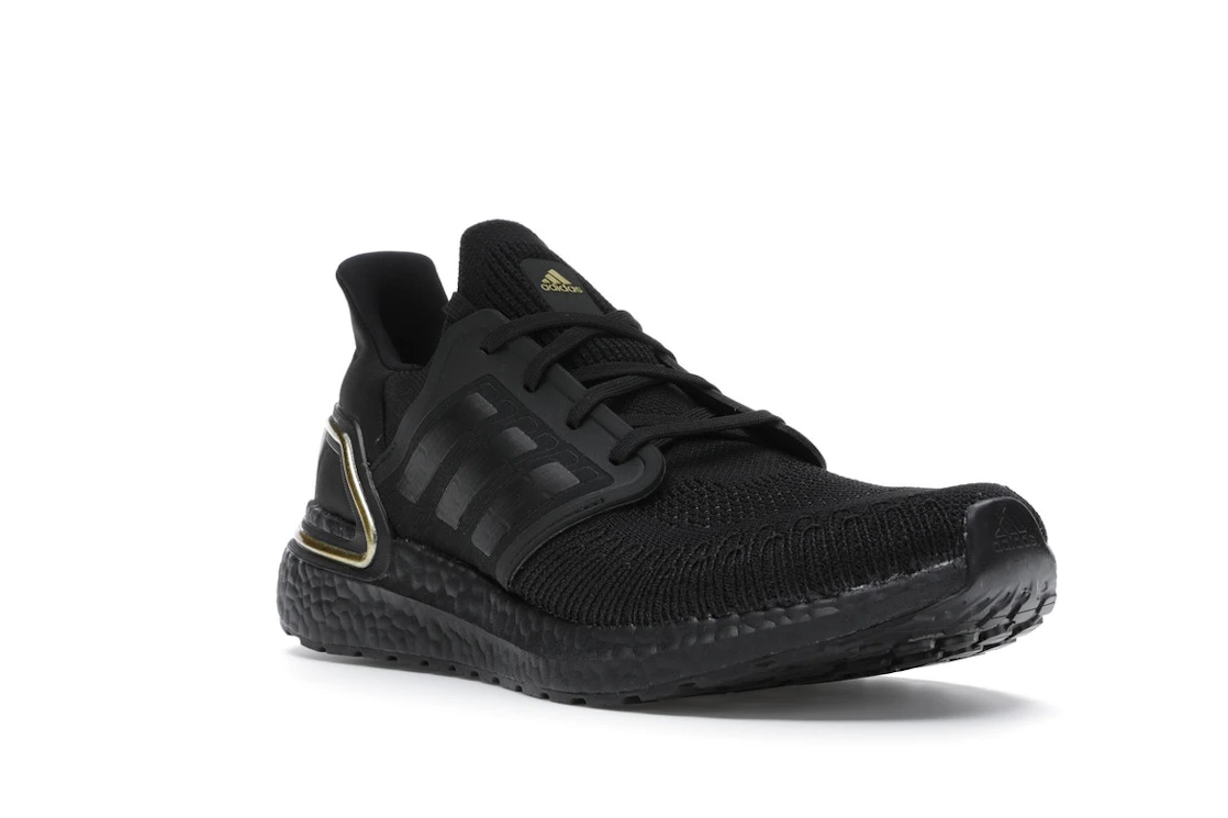 Vue 6 de adidas Ultra Boost 20 Core Black Gold Metallic
