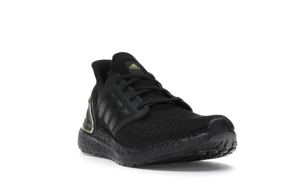 Vue 7 de adidas Ultra Boost 20 Core Black Gold Metallic