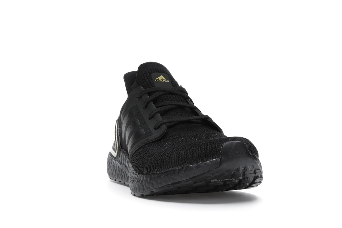 Vue 8 de adidas Ultra Boost 20 Core Black Gold Metallic