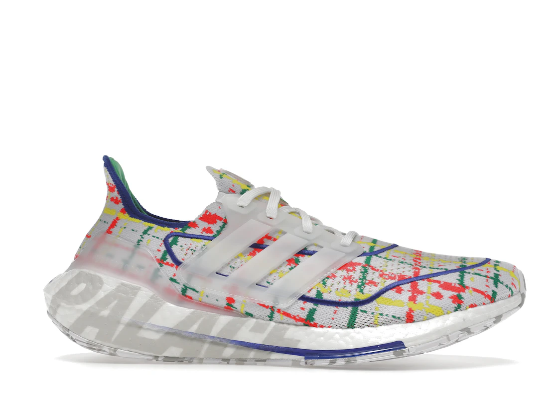 Vue 2 de adidas Ultra Boost 21 Palace White Multicolor