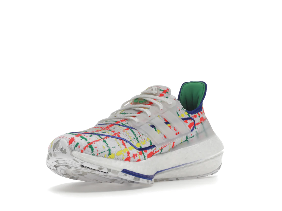 Vue 14 de adidas Ultra Boost 21 Palace White Multicolor