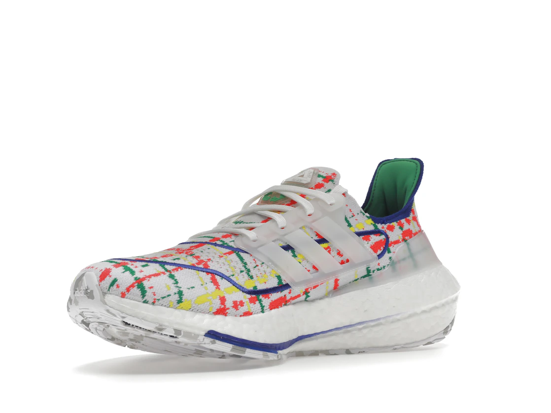 Vue 15 de adidas Ultra Boost 21 Palace White Multicolor