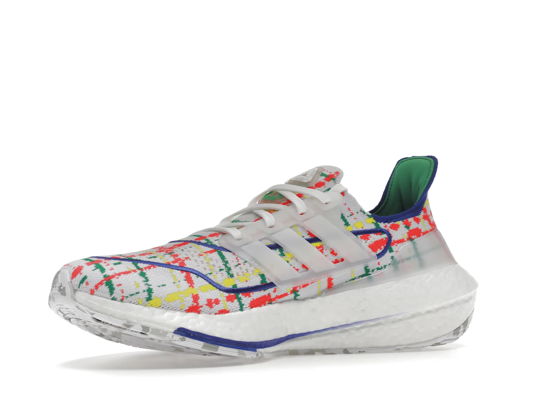Vue 16 de adidas Ultra Boost 21 Palace White Multicolor