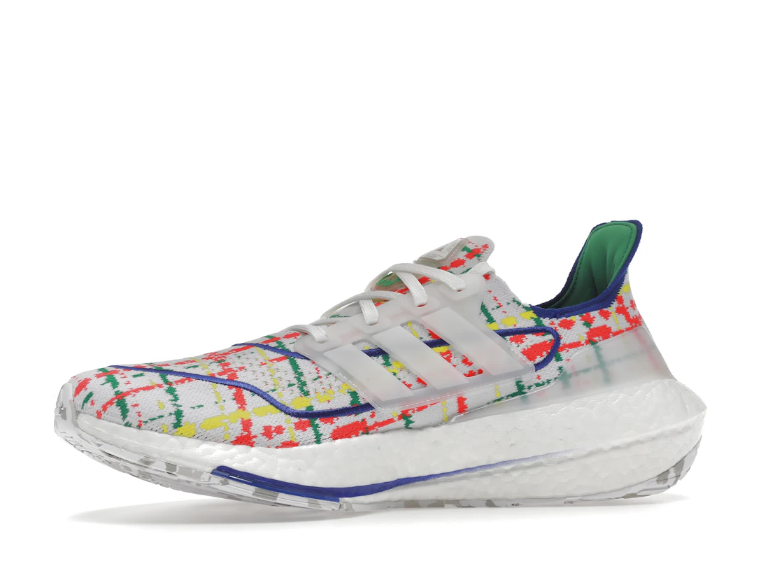 Vue 17 de adidas Ultra Boost 21 Palace White Multicolor