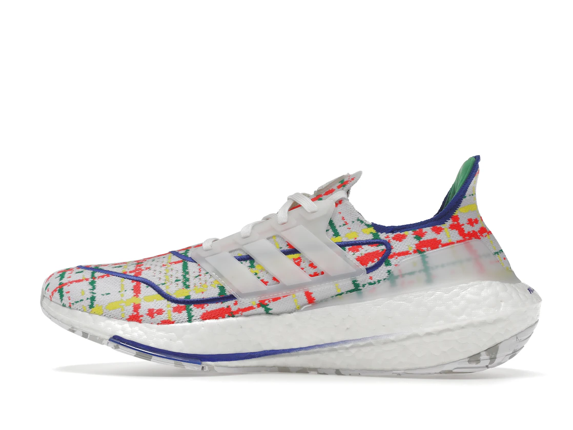 Vue 20 de adidas Ultra Boost 21 Palace White Multicolor