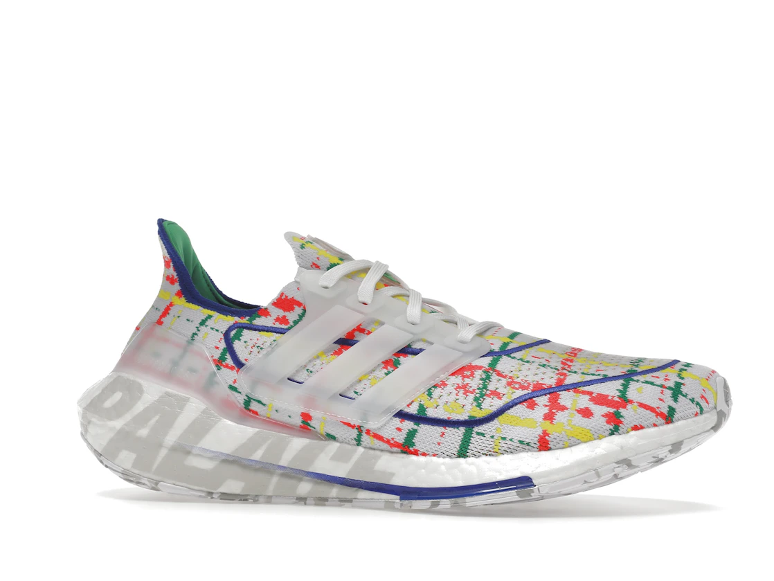 Vue 3 de adidas Ultra Boost 21 Palace White Multicolor
