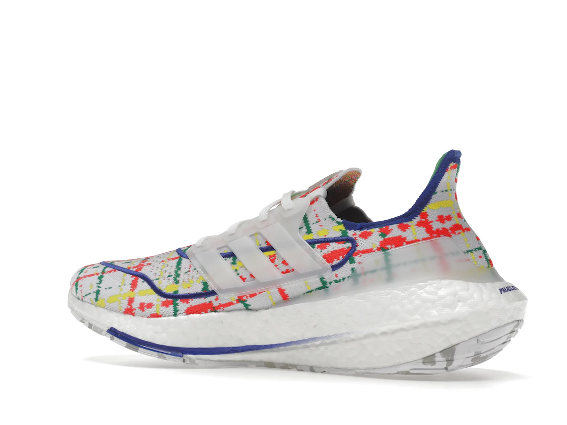 Vue 22 de adidas Ultra Boost 21 Palace White Multicolor