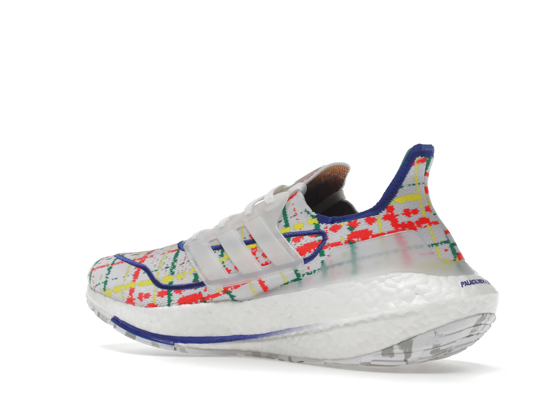 Vue 23 de adidas Ultra Boost 21 Palace White Multicolor