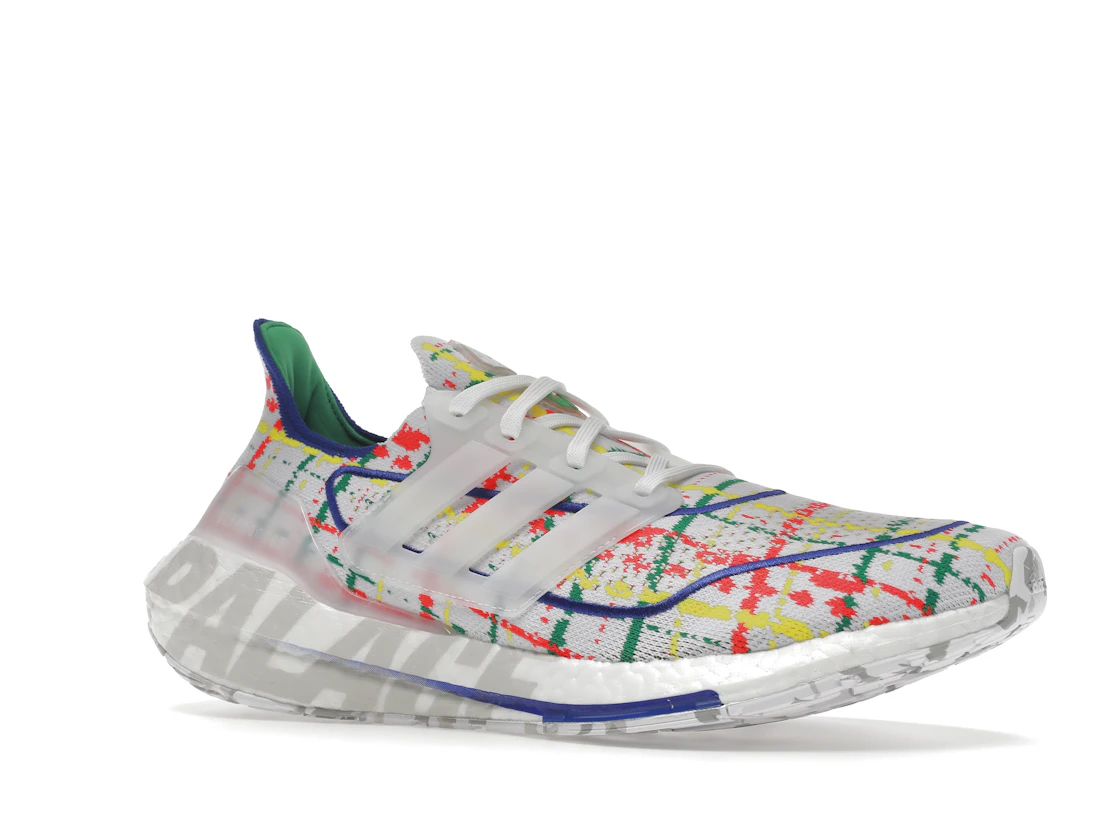 Vue 4 de adidas Ultra Boost 21 Palace White Multicolor