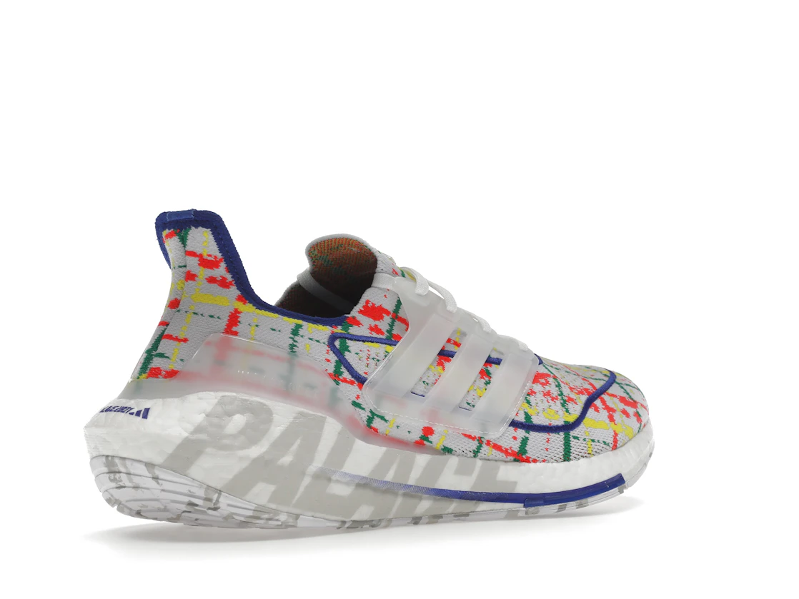Vue 33 de adidas Ultra Boost 21 Palace White Multicolor
