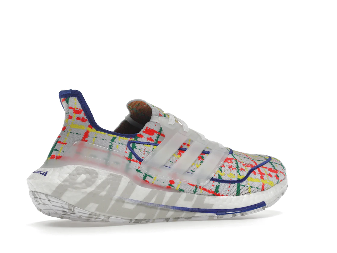 Vue 34 de adidas Ultra Boost 21 Palace White Multicolor