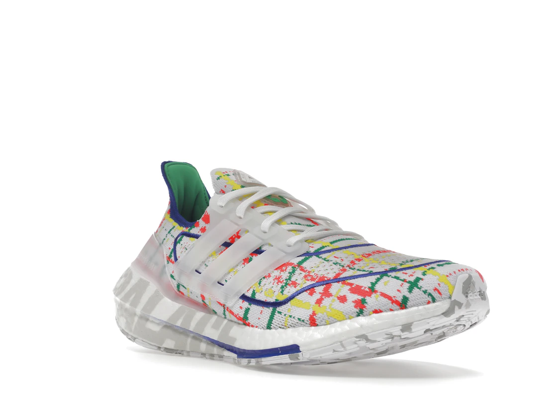 Vue 6 de adidas Ultra Boost 21 Palace White Multicolor