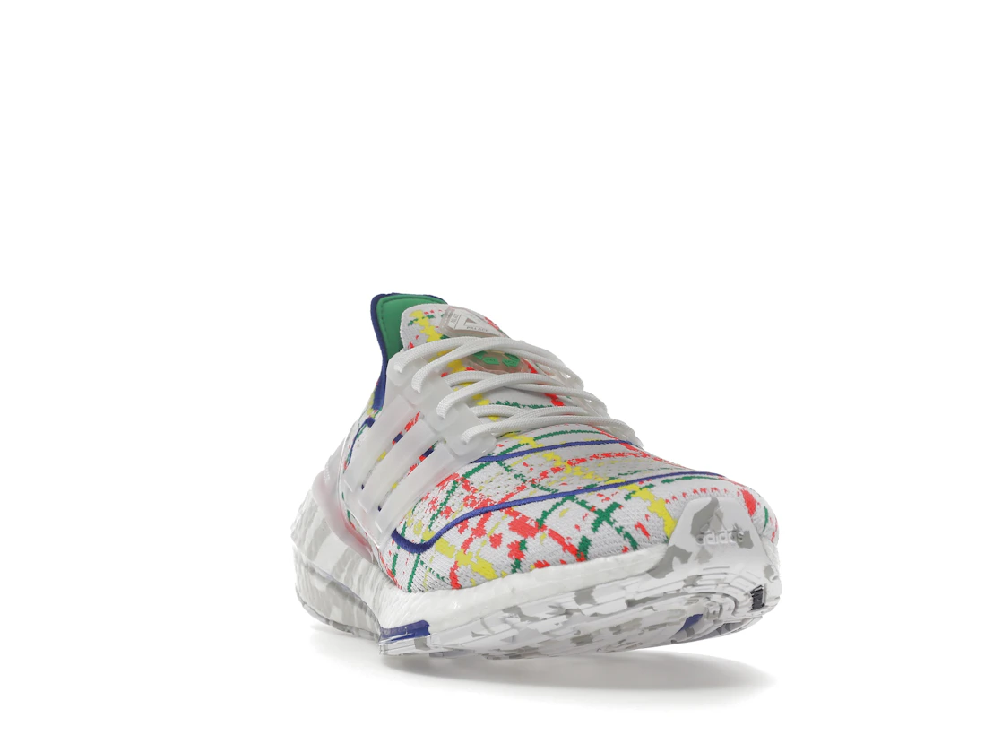 Vue 8 de adidas Ultra Boost 21 Palace White Multicolor