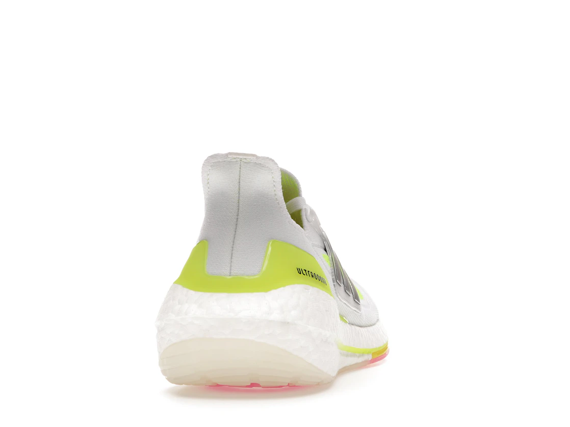 Vue 29 de adidas Ultra Boost 21 White Solar Yellow