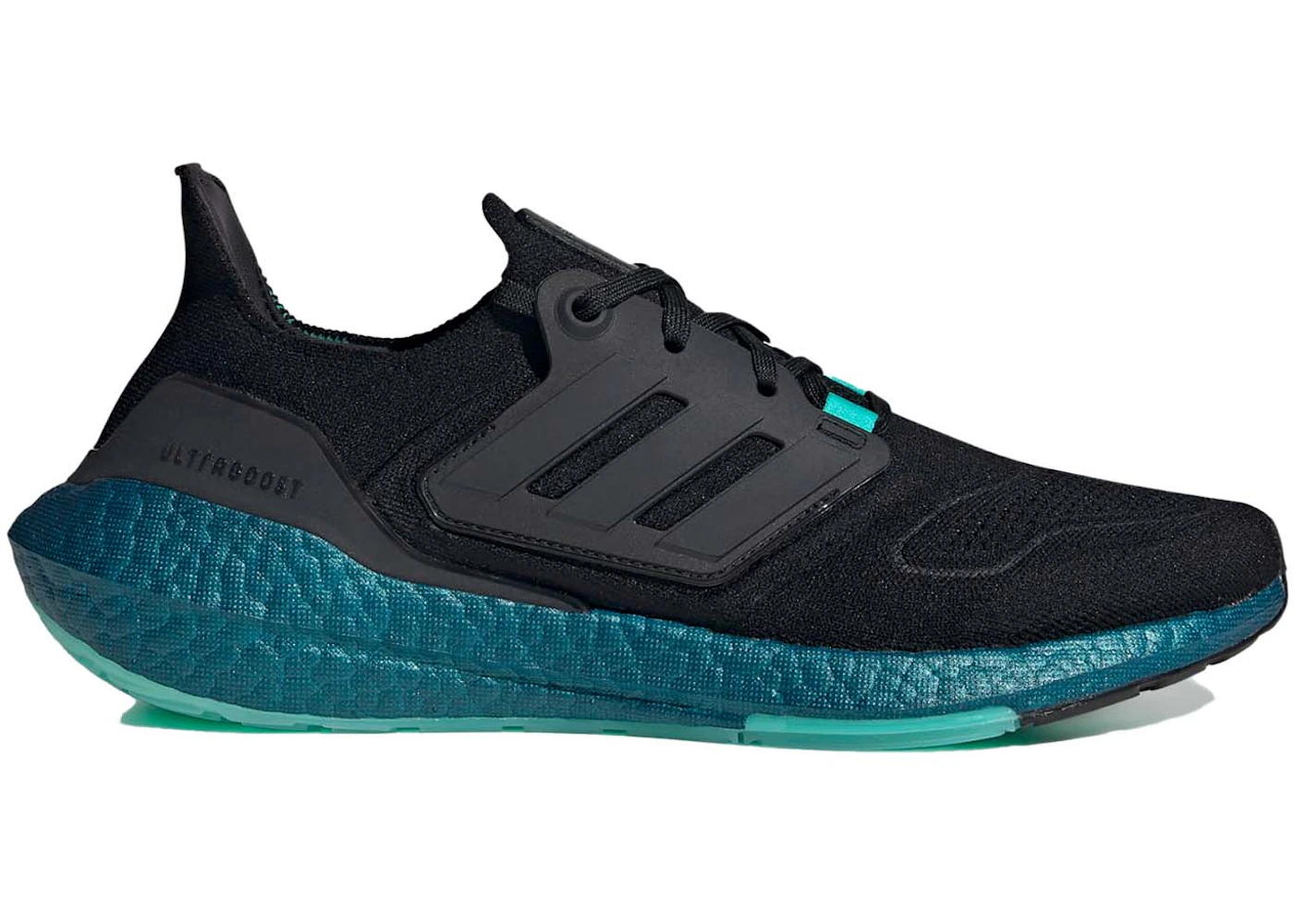 adidas Ultra Boost 22 Core Black Mint Rush