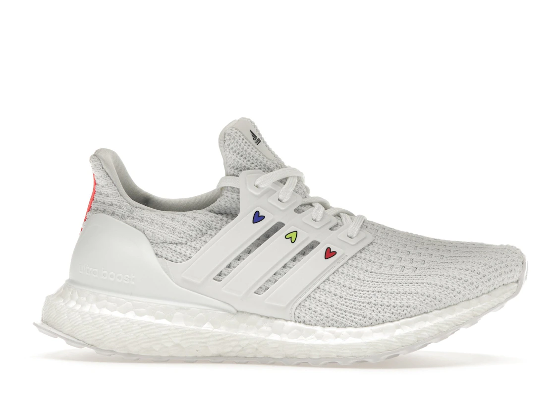 Vue 2 de adidas Ultra Boost 4.0 DNA Hearts Pack White 