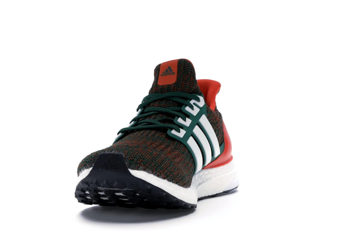 Vue 12 de adidas Ultra Boost 4.0 Miami Hurricanes