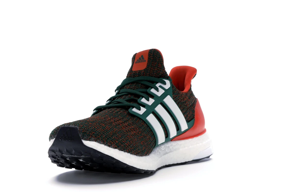 Vue 13 de adidas Ultra Boost 4.0 Miami Hurricanes