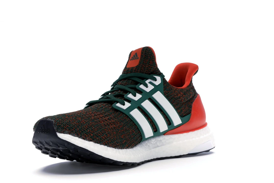 Vue 14 de adidas Ultra Boost 4.0 Miami Hurricanes