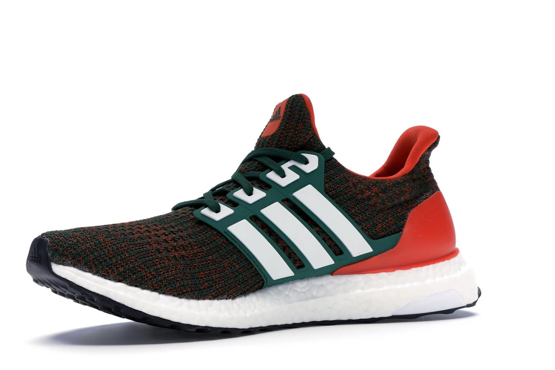 Vue 16 de adidas Ultra Boost 4.0 Miami Hurricanes