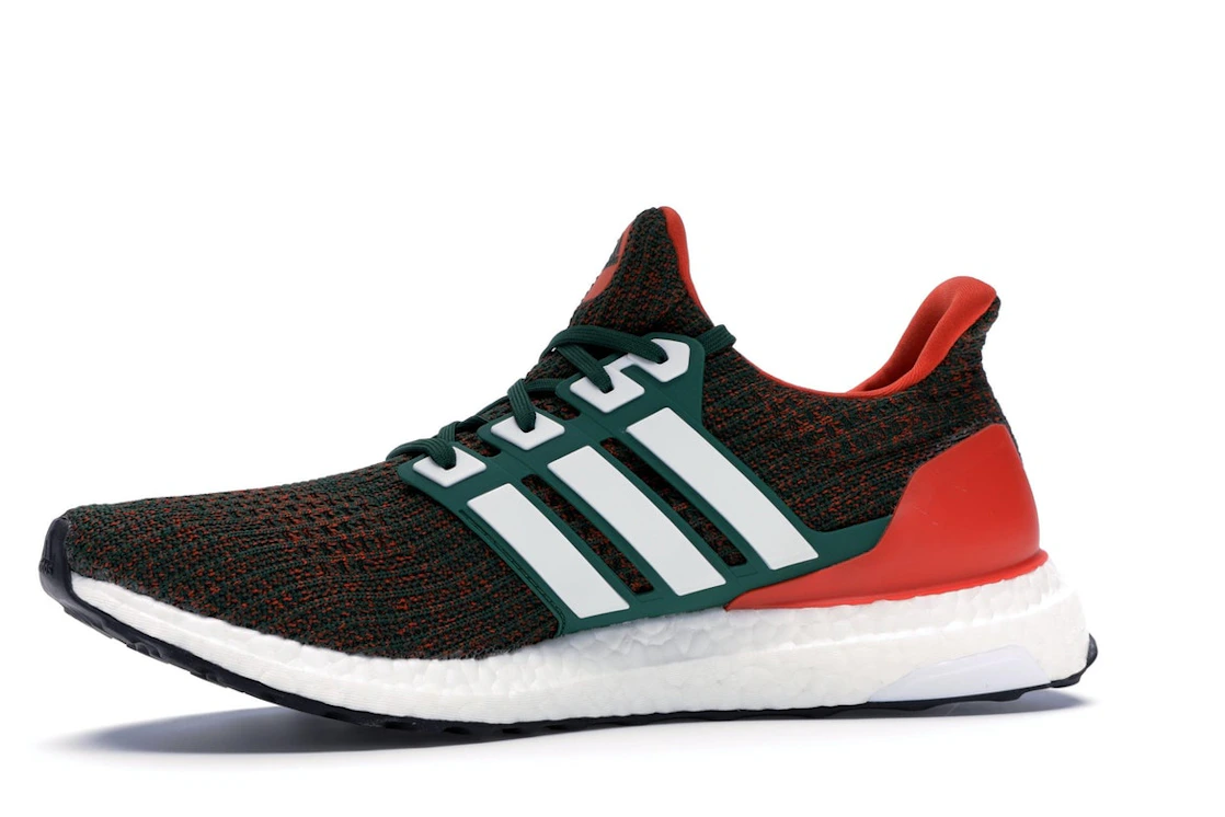 Vue 17 de adidas Ultra Boost 4.0 Miami Hurricanes