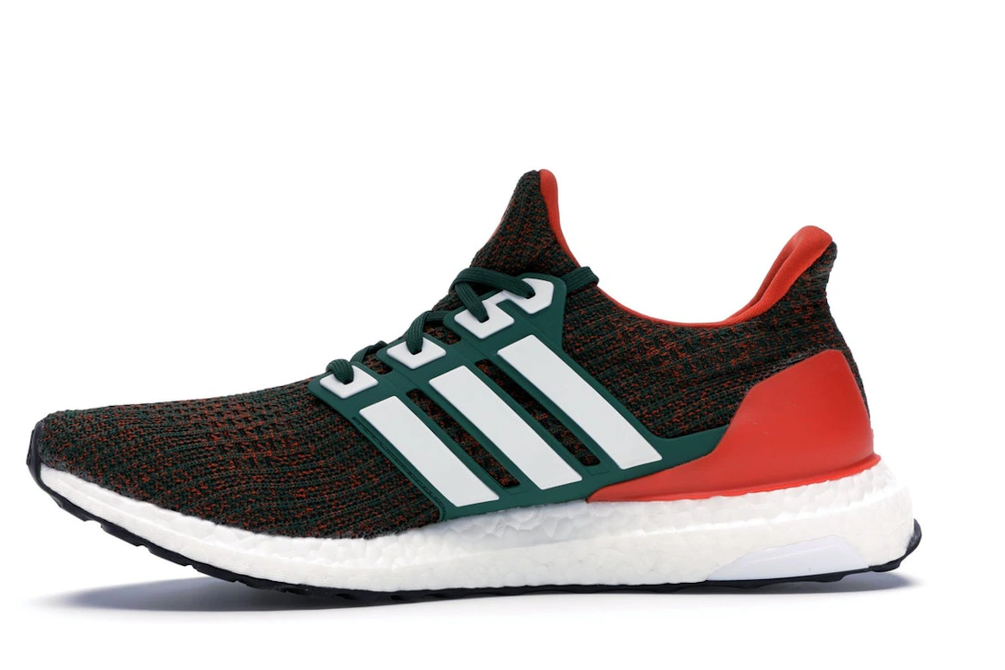 Vue 18 de adidas Ultra Boost 4.0 Miami Hurricanes