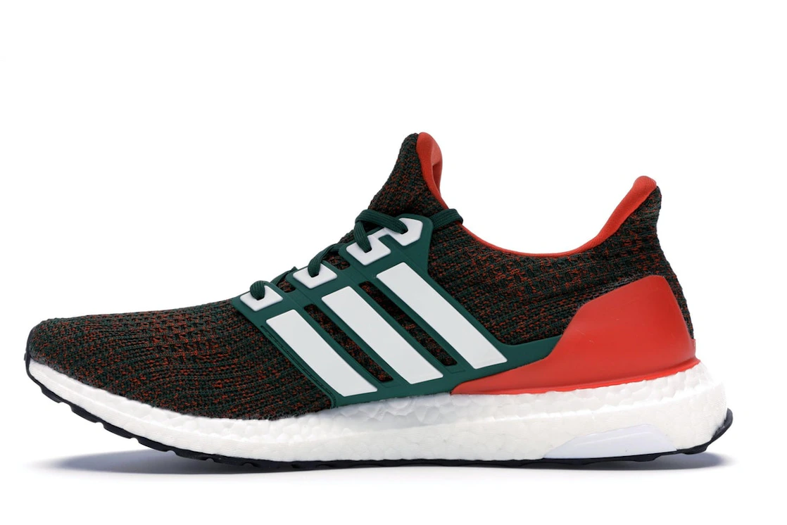 Vue 19 de adidas Ultra Boost 4.0 Miami Hurricanes
