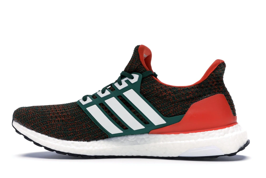 Vue 20 de adidas Ultra Boost 4.0 Miami Hurricanes