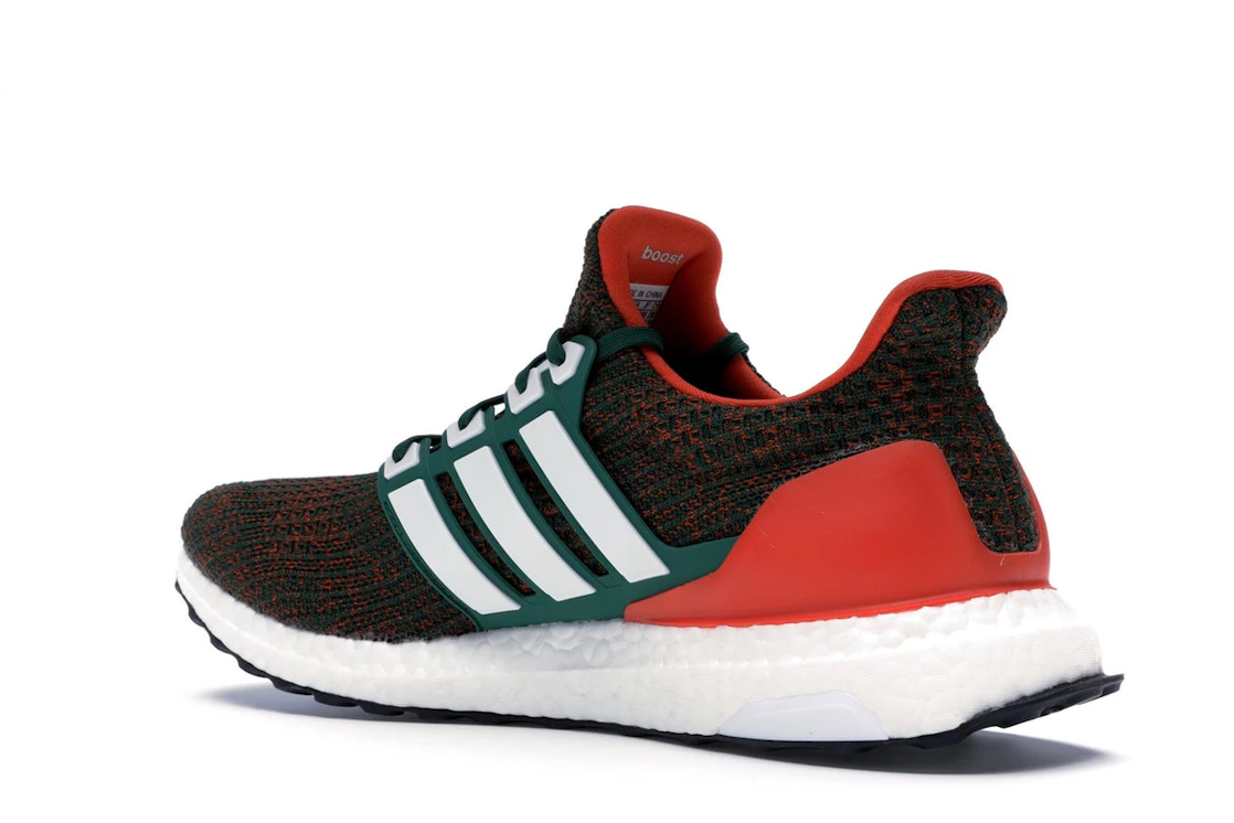 Vue 23 de adidas Ultra Boost 4.0 Miami Hurricanes
