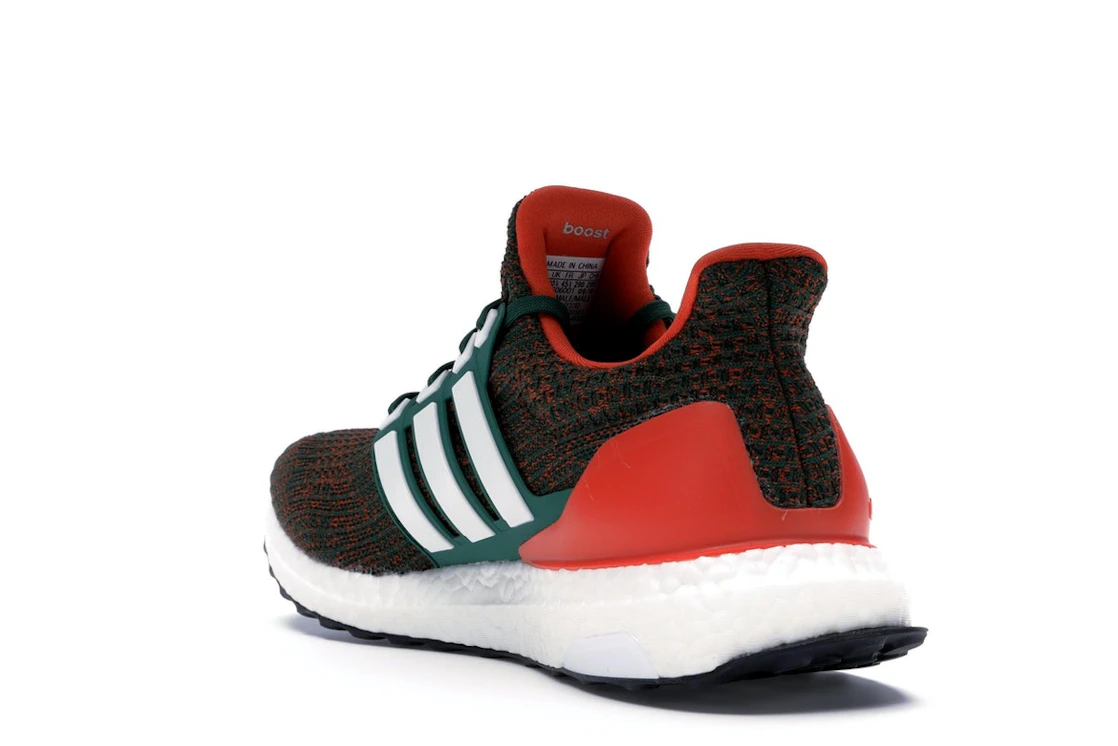 Vue 25 de adidas Ultra Boost 4.0 Miami Hurricanes