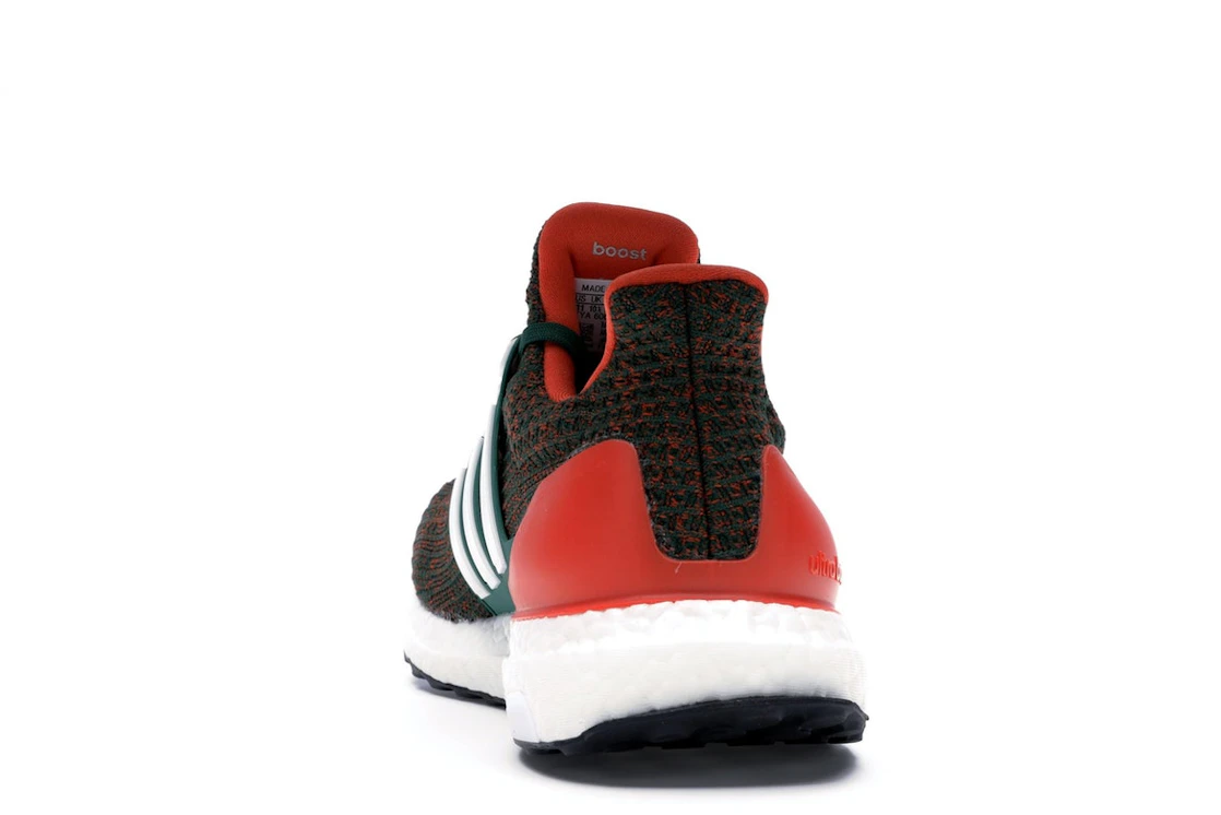 Vue 27 de adidas Ultra Boost 4.0 Miami Hurricanes